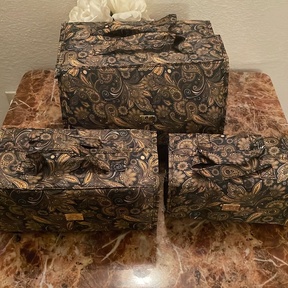 3piece makeup bag / storage